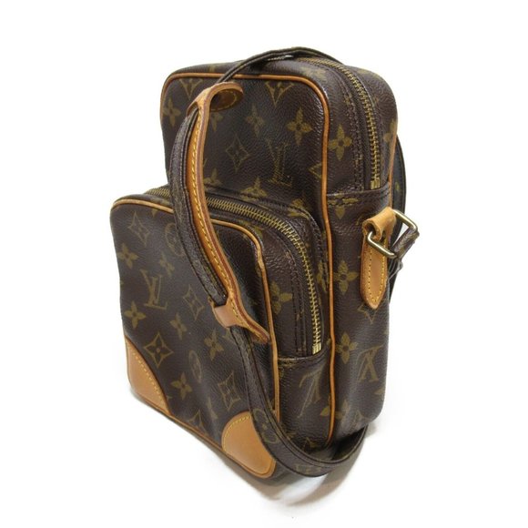 Amazon Monogram Canvas Crossbody Bag - Picture 3 of 8